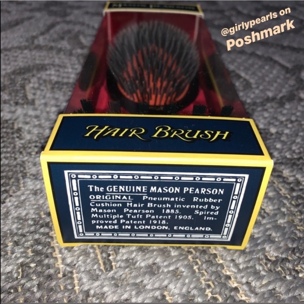 New Mason Pearson Boar & Bristle Popular Brush - Picture 4 of 7